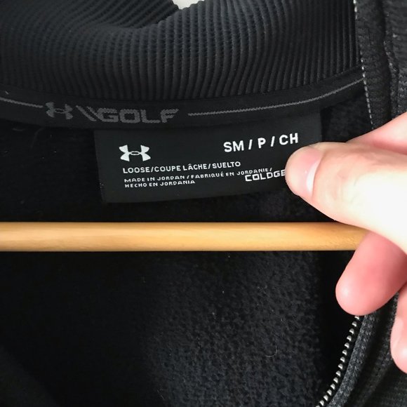 Under Armour Mens 1/4 Zip Small - Picture 2 of 2